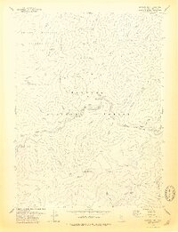 Sawyers Bar 1978 topographic map thumbnail