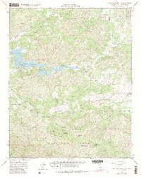 Santa Margarita Lake 1967 topographic map thumbnail