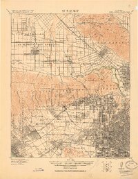 Santa Monica 1920 topographic map thumbnail