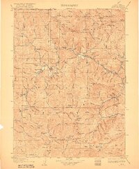 Seiad 1922 topographic map thumbnail
