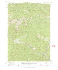 Seiad Valley 1955 topographic map thumbnail
