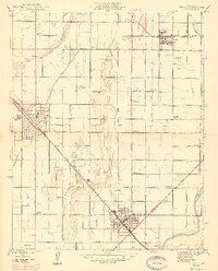 Selma 1947 topographic map preview