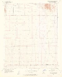 Shadow Mountains SE 1955 topographic map thumbnail