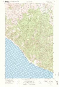 Shubrick Peak 1969 topographic map thumbnail