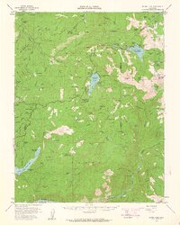 Silver Lake 1956 topographic map thumbnail