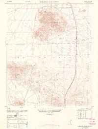Soledad Mountain 1947 topographic map thumbnail