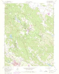 St. Helena 1960 topographic map thumbnail