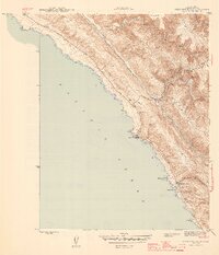 Stewarts Point 1944 topographic map thumbnail
