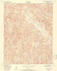 Stockdale Mountain 1948 topographic map thumbnail