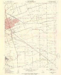 Stockton East 1952 topographic map thumbnail