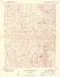 Stumpfield Mtn. 1948 topographic map thumbnail