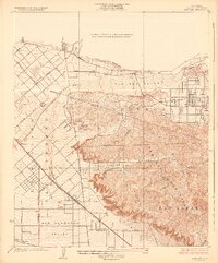 Sunland 1926 topographic map preview