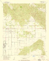 Sunnymead 1953 topographic map thumbnail