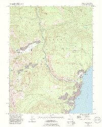 Tahoe City 1992 topographic map thumbnail