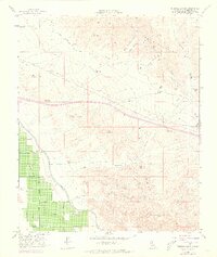 Thermal Canyon 1956 topographic map thumbnail