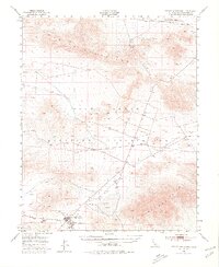 Tiefort Mountains 1948 topographic map thumbnail