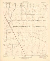 Traver 1927 topographic map thumbnail