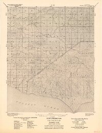 Triunfo Pass 1900 topographic map thumbnail