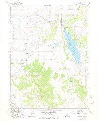 Tule Mountain 1962 topographic map thumbnail