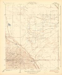 Tupman 1933 topographic map thumbnail
