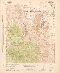 Toro peak 1944 topographic map thumbnail