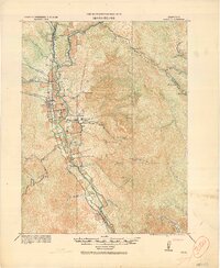 Ukiah 1920 topographic map thumbnail