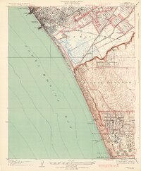 Venice 1934 topographic map thumbnail