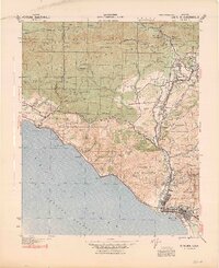 Ventura 1941 topographic map thumbnail
