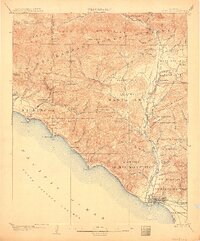 Ventura 1904 topographic map thumbnail