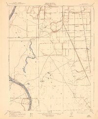 Vernon 1910 topographic map thumbnail