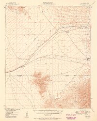 Vidal 1950 topographic map preview