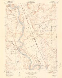 Vina 1951 topographic map thumbnail