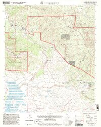 Warner Springs 1997 topographic map thumbnail