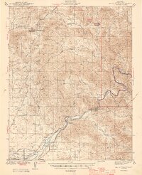 Watts Valley 1944 topographic map thumbnail