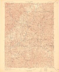 Weaverville 1913 topographic map thumbnail