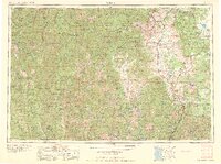 Weed 1963 topographic map thumbnail