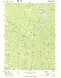 Weitchpec 1979 topographic map thumbnail