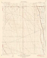West of Goose Lake 1934 topographic map thumbnail