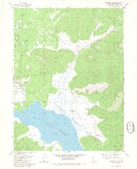 Westwood East 1980 topographic map thumbnail
