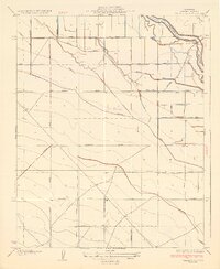 Wheatville 1931 topographic map thumbnail