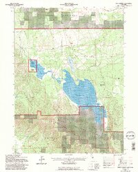 White Horse 1993 topographic map thumbnail