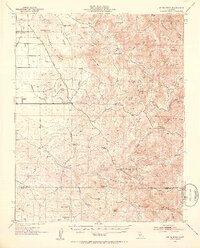 White River 1952 topographic map thumbnail