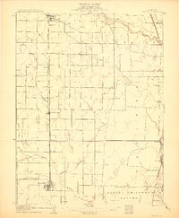 Willows 1906 topographic map thumbnail