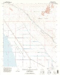 Wister 1992 topographic map thumbnail