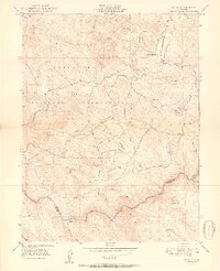 Wolf 1950 topographic map preview