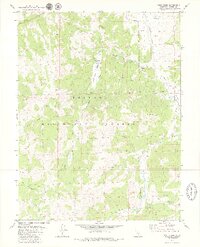 Wolf Creek 1979 topographic map thumbnail