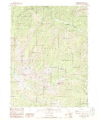 Ycatapom Peak 1986 topographic map thumbnail