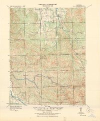 Kelseyville 1921 topographic map thumbnail