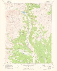 Alma 1970 topographic map thumbnail