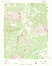 Anthracite Range 1961 topographic map thumbnail